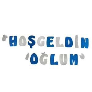 HOŞGELDİN OĞLUM SİMLİ EVA*MAVİ-GÜMÜŞ