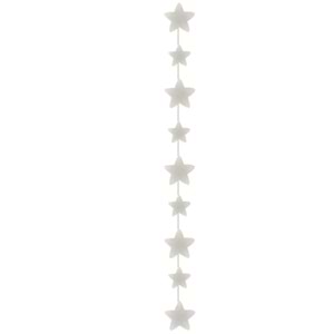 YILDIZ FİGÜR ASKILI SİMLİ EVA*BEYAZ