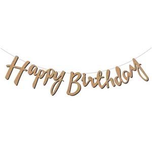 BANNER KALİGRAFİ*HAPPY BIRTHDAY