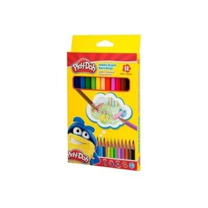 KURU BOYA-PLAY-DOH JUMBO PKT*12