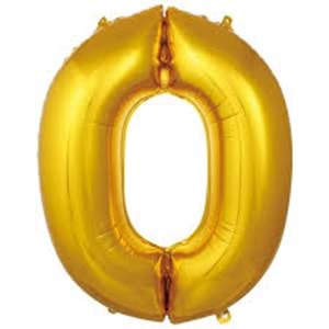 BALON FOLYO RAKAM*0 GOLD