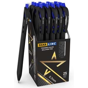 TÜKENMEZ KALEM-SİLKA LINC 0.7 PKT*25-MAVİ