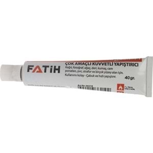 SIVI YAPIŞTIRICI-FATİH 40GR. PKT*24