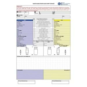 KAZA TESPİT TUTANAĞI OTOKOPİLİ PKT*25
