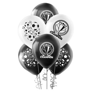 BALON-CHAMPİON KİKAJOY PKT*100-SİYAH BEYAZ