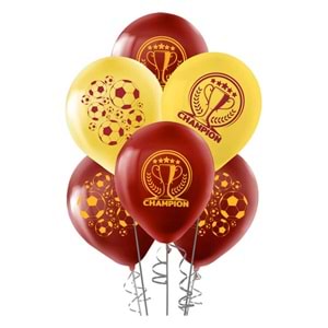 BALON-CHAMPİON KİKAJOY PKT*100-SARI KIRMIZI