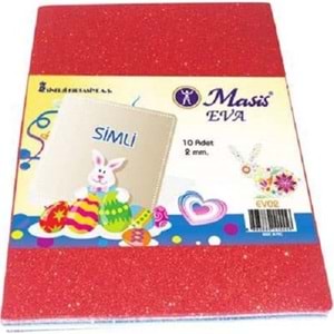 EVA 50x70-SİMLİ MASİS PKT*10-KIRMIZI