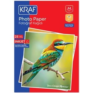FOTOĞRAF KAĞIDI-A4 180GR.PKT*25