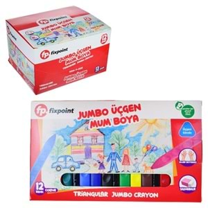 MUM BOYA-FİXPOİNT ÜÇGEN JUMBO P-2138 PKT*12