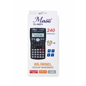 HESAP MAKİNESİ-BİLİMSEL CL-582FS*12 HANELİ