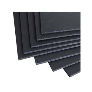 MAKET KARTONU*FOTOBLOK 70x100-MASİS 3MM.SİYAH