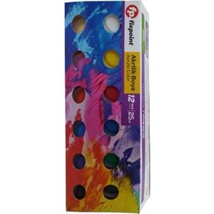 AKRİLİK BOYA-FİXPOİNT 25ML.P-1247 PKT*12