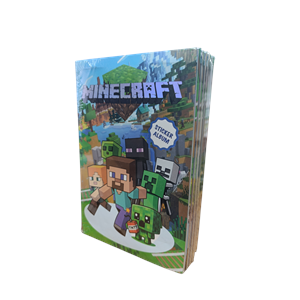 STİCKER ALBÜM-MINECRAFT PKT*12