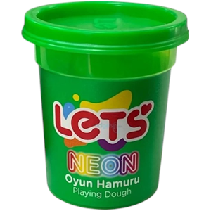OYUN HAMURU-LETS 110GR-NEON YEŞİL