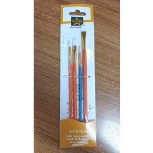 FIRÇA-AVEGA HOBİ SET AVG-140 PKT*4