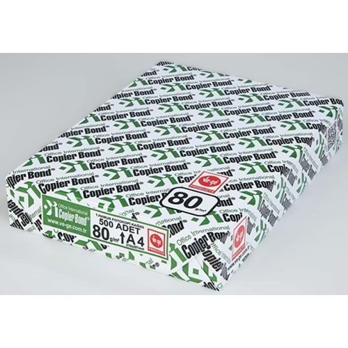 FOTOKOPİ KAĞIDI-VEGE COPİER BOND A4 80GR.PKT*500