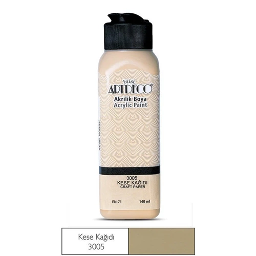 AKRİLİK BOYA-140ML.ARTDECO*3005-KESE KAĞIDI