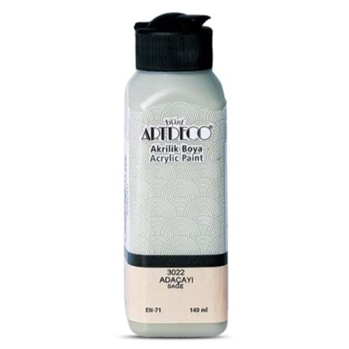 AKRİLİK BOYA-140ML.ARTDECO*3022-ADAÇAYI