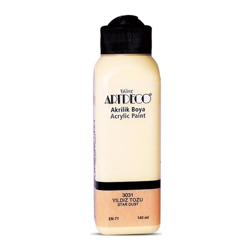 AKRİLİK BOYA-140ML.ARTDECO*3031-YILDIZ TOZU