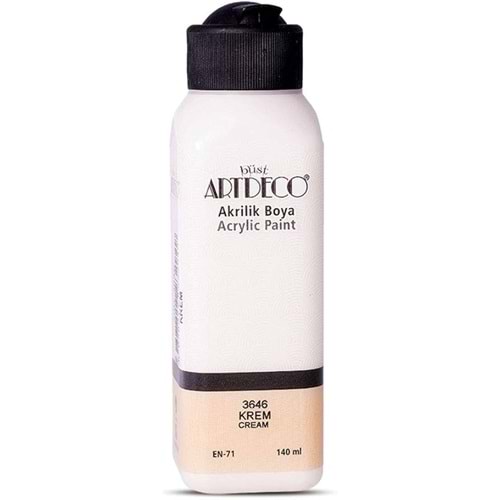 AKRİLİK BOYA-140ML.ARTDECO*3646-KREM