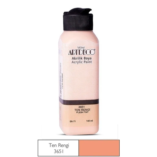AKRİLİK BOYA-140ML.ARTDECO*3651-TEN RENGİ