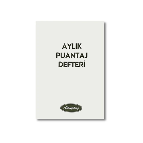 PUANTAJ DEFTERİ*KÜÇÜK BOY