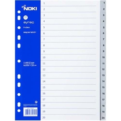 AYRAÇ-SEPERATÖR PP.KAPAK PKT*1-20