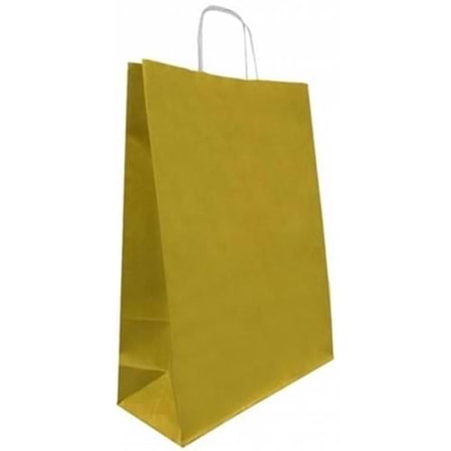 BÜKLÜM SAPLI ÇANTA-18x24*GOLD