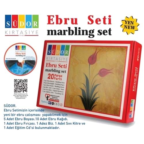 EBRU SETİ-SÜDOR *20 PARÇA
