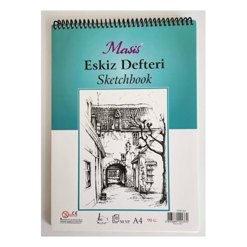 ESKİZ DEFTERİ-A4 90GR MASİS 50YP.