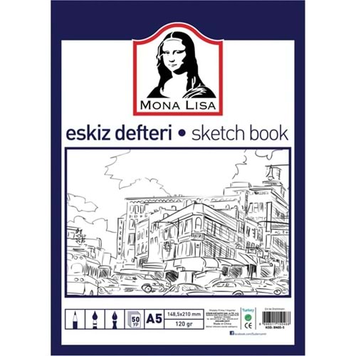 ESKİZ DEFTERİ-SÜDOR A5 120GR.50YP.