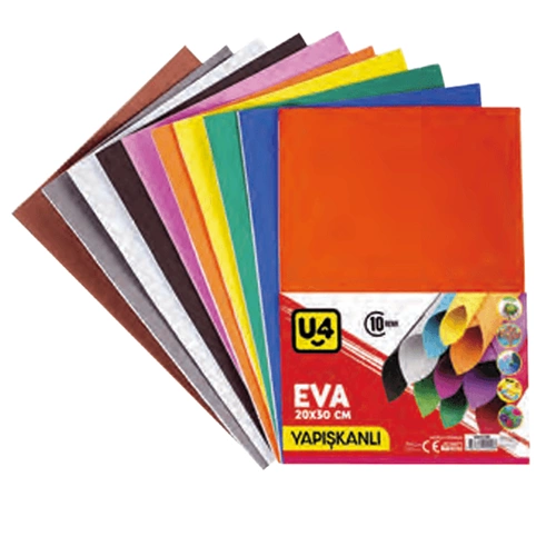EVA A4-YAPIŞKANLI U4 PKT*10