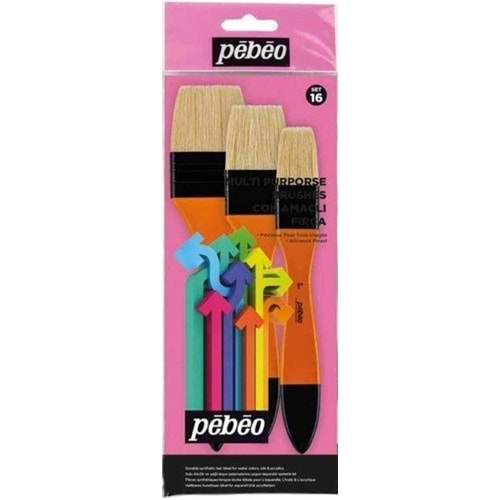 FIRÇA SET-PEBEO PKT*3-SET 16