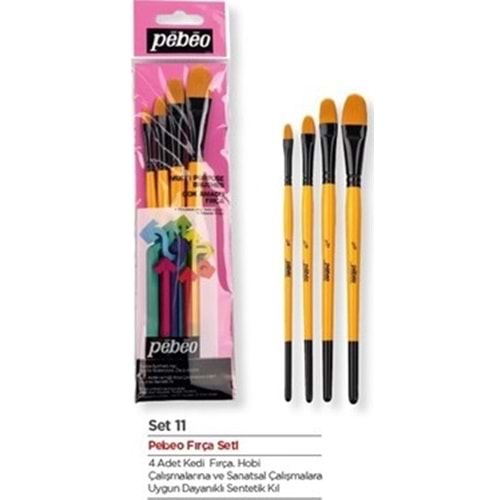 FIRÇA SET-PEBEO PKT*4-SET 11