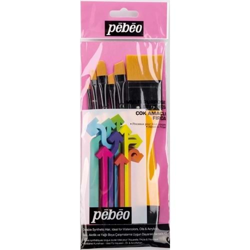 FIRÇA SET-PEBEO PKT*8-SET 6