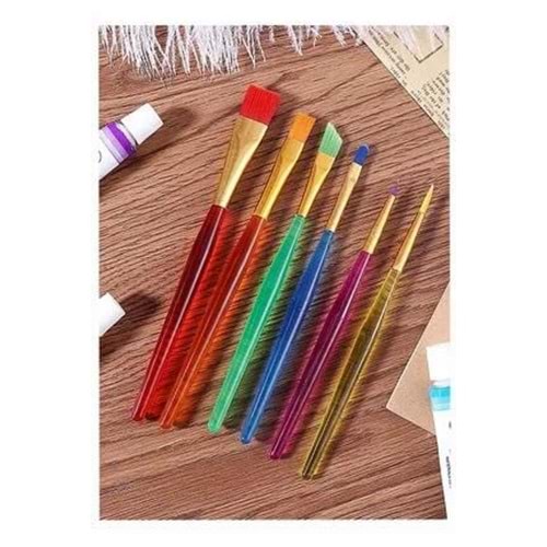 FIRÇA-NEON SET PKT*6