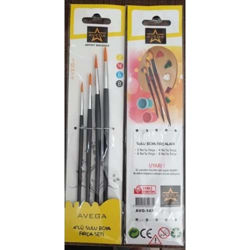 FIRÇA-VEGA SET PKT*4