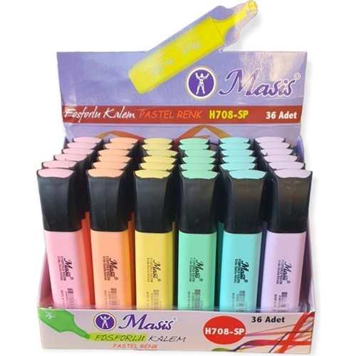 FOSFORLU KALEM-MASİS PKT*36 STANDLI PASTEL