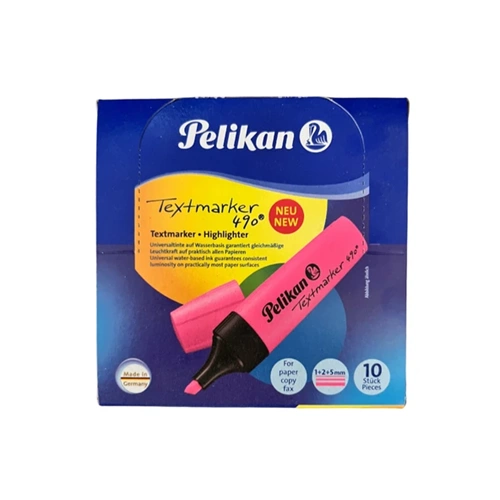 FOSFORLU KALEM-PELİKAN PKT*10-PEMBE