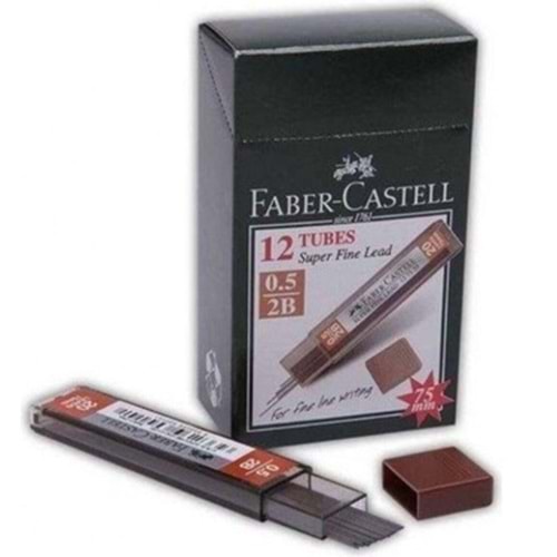 KALEM UCU-FABER CASTELL SUPERFİNE 0,5 75MM PKT*12