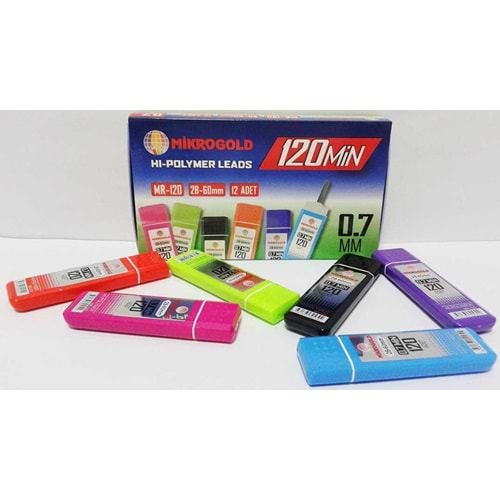KALEM UCU-MİKRO MİN 2B 60MM.120'Lİ PKT*12 0,7