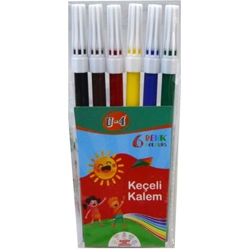 KEÇELİ KALEM-U4 6'LI