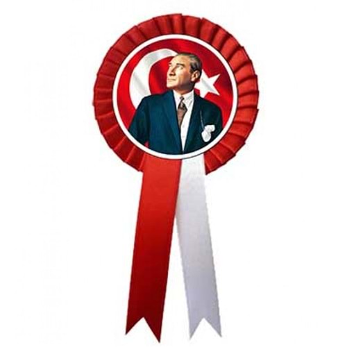 KOKART-KURDELE BAYRAK&ATATÜRK MİX PKT*25