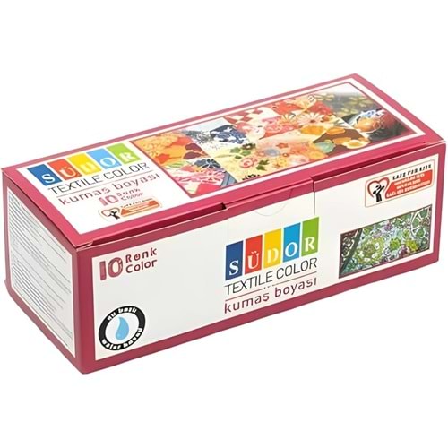 KUMAŞ BOYASI-SÜDOR 25ML.PKT*10