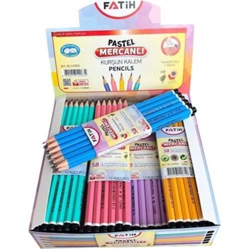 KURŞUN KALEM-FATİH PKT*144-PASTEL