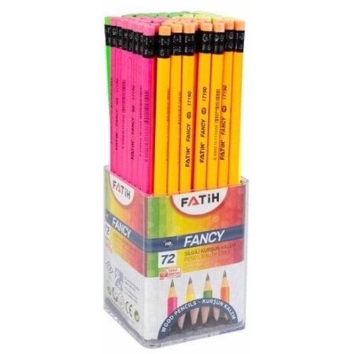 KURŞUN KALEM-FATİH PKT*72-FANCY SİLGİLİ