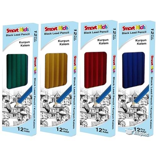 KURŞUN KALEM-SMART KİDS PKT*12