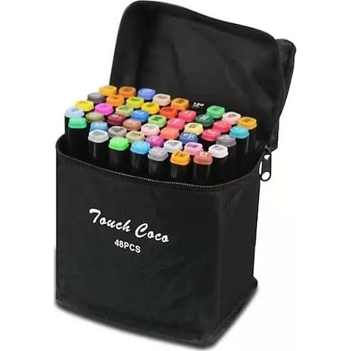 MARKER KALEM-ÇİFT TARAFLI TOUCH YOUNG PKT*48