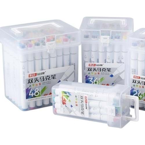 MARKER KALEM-ÇİFT TARAFLI TOUCH YOUNG PKT*48