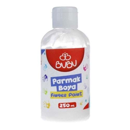 PARMAK BOYASI-BUBU 250ML*BEYAZ